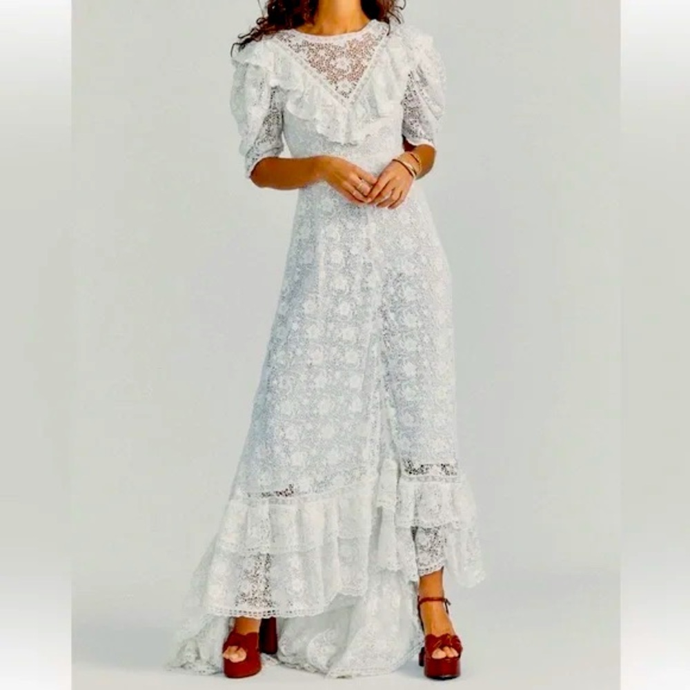 LoveShackFancy Kalani Dress Size 0